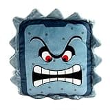 Club Mocchi Mocchi- Super Mario Plush - Thwomp Plushie - Squishy Mario Toys and Cute Stuffed Animals - Gaming Gifts and Game Room Decor - Nintendo Holiday Gifts for Kids and Teens - 13 Inch